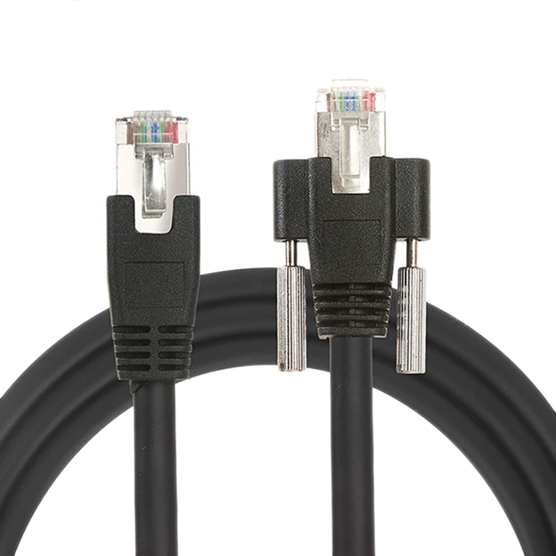 

RJ45 Ethernet Industrial Cable - In-Wall Outdoor Waterproof For Routers Modems Gaming