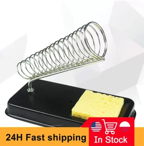 Универсальная подставка для электрического паяльника с сварочными чистящими