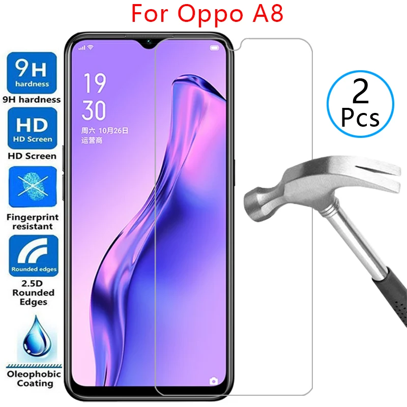 

tempered glass screen protector case for oppo a8 cover on oppoa8 a 8 8a 6.5 protective phone coque bag 360 opp opo