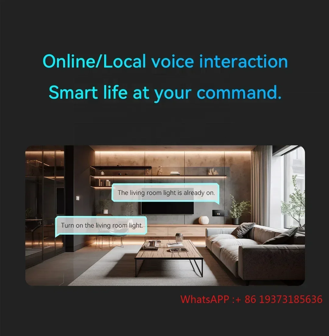 GVS S7 Соединение домашней автоматизации SIP Домофон Система умного дома Сенсорный