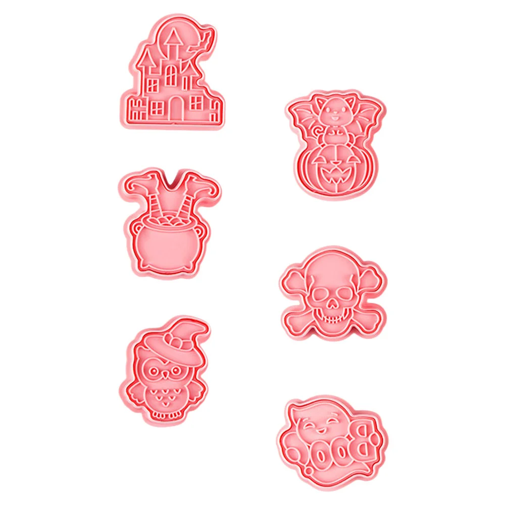 

6Pcs Cookie Candy DIY Tools Theme Mold Set Molds )