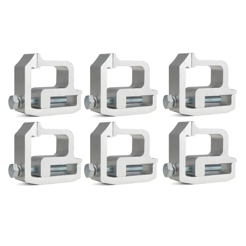 

6pcs Mounting Clamps Truck Caps Camper Shell for Chevy Silverado Sierra 1500 2500 3500, Dodge Dakota Ram F150 F250, Tundra