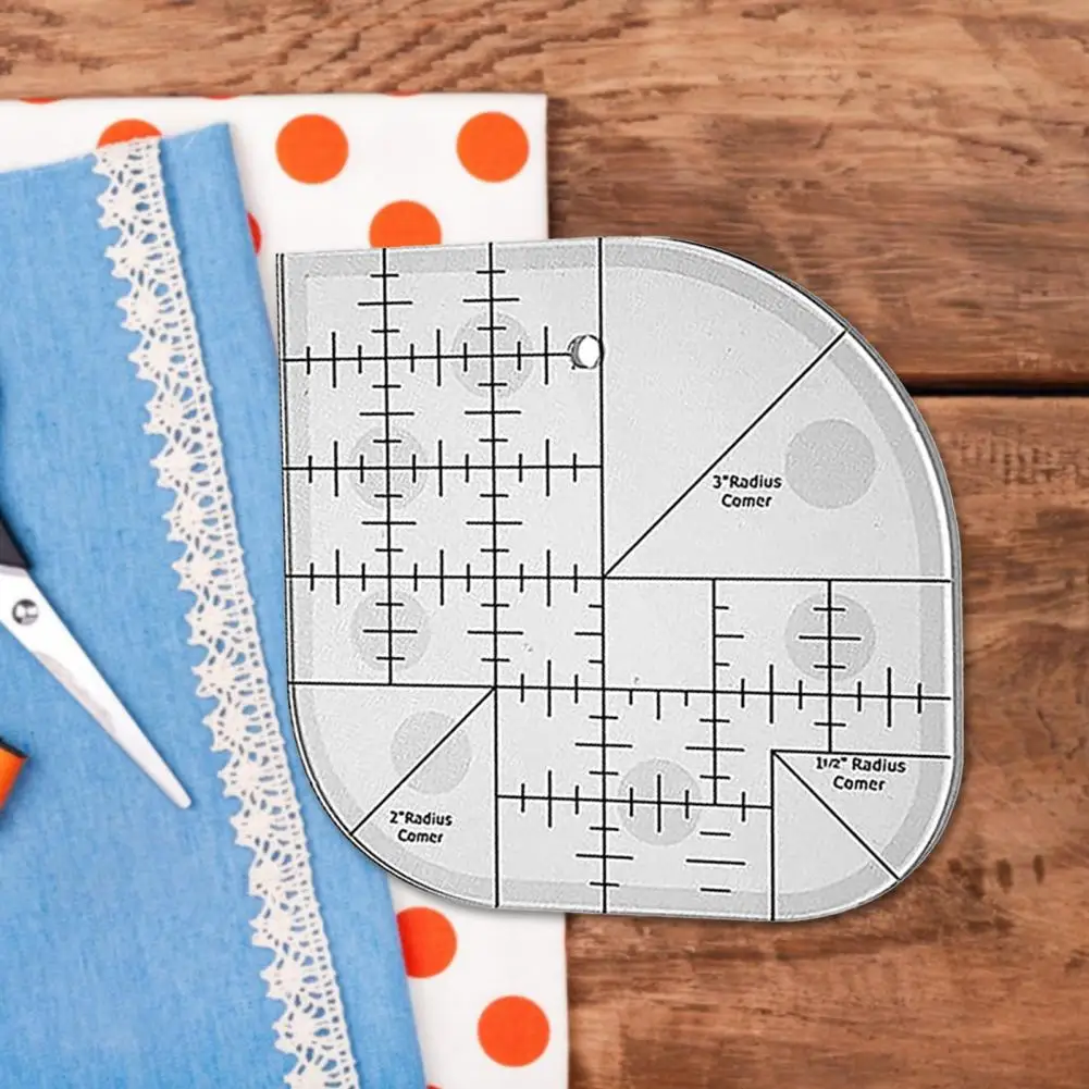 

Simple Simple Operation Accurate Scale Convenient to Use Quilting Template for Sewing Shop Sewing Ruler Patchwork Template