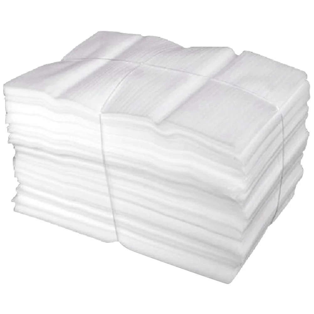 

100 Pcs Material Transportation Cushion Wrap Plates Stuffing Cotton Cushioning Packaging Foam Packing White