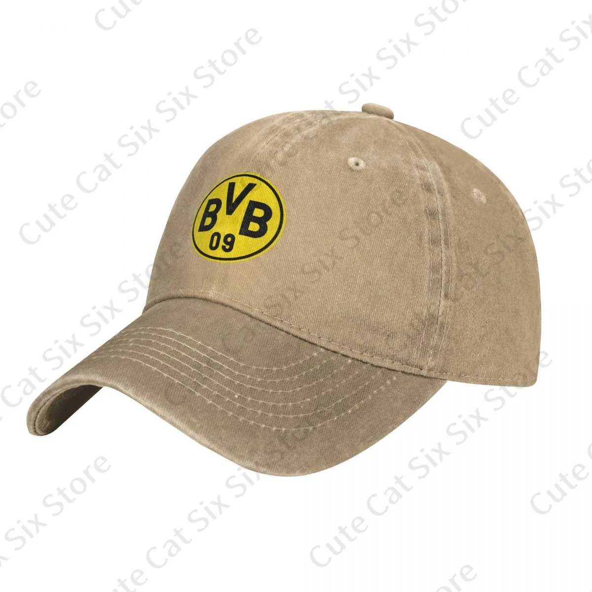 

Men and Woman's Vintage Borussia Dortmund Baseball Cowboy Hat Caps Adjustable Casual Cotton Sun Hats Unisex Visor Hats