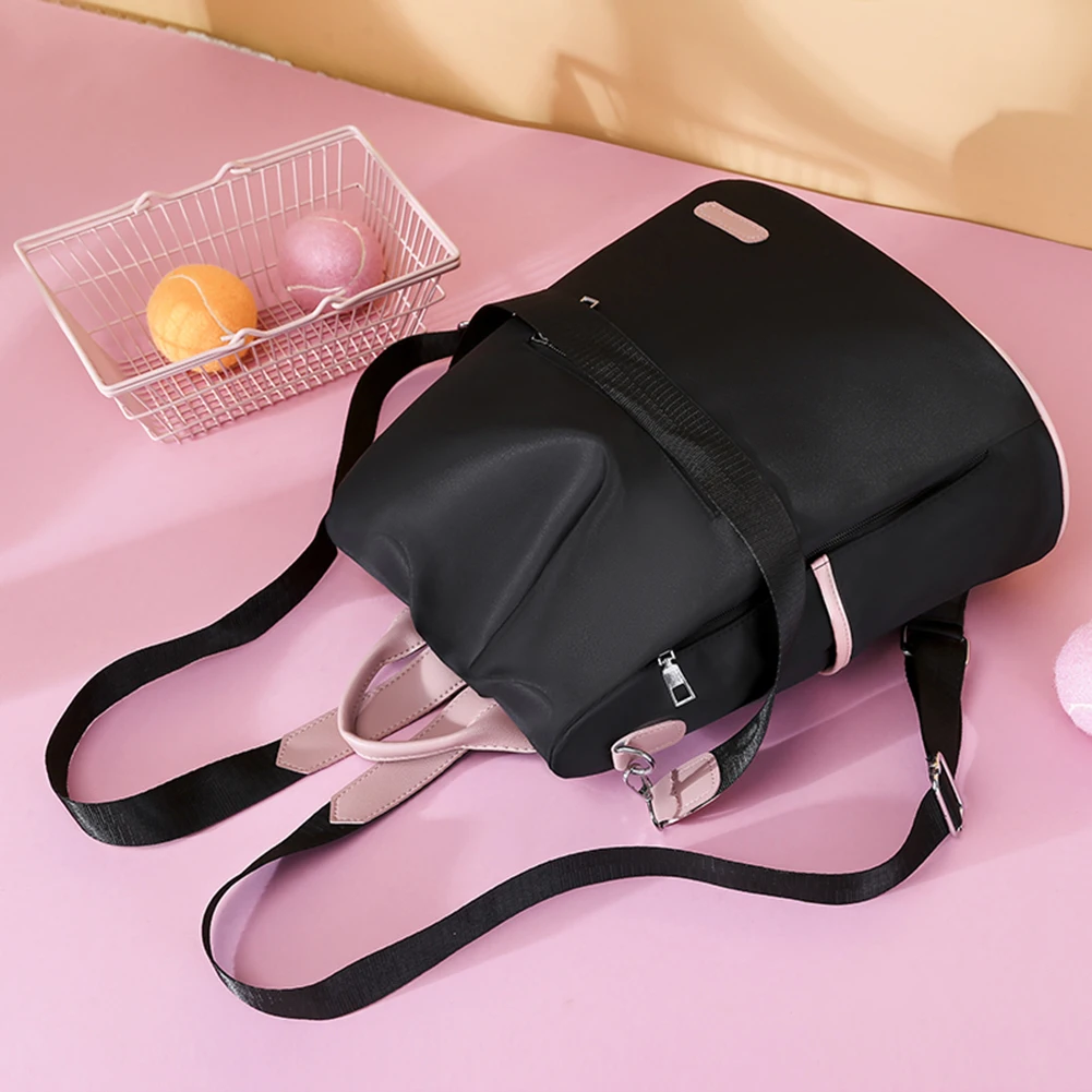 

Fashion Women Contrast Color Knapsack Casual Travel Anti-theft Messenger Bags