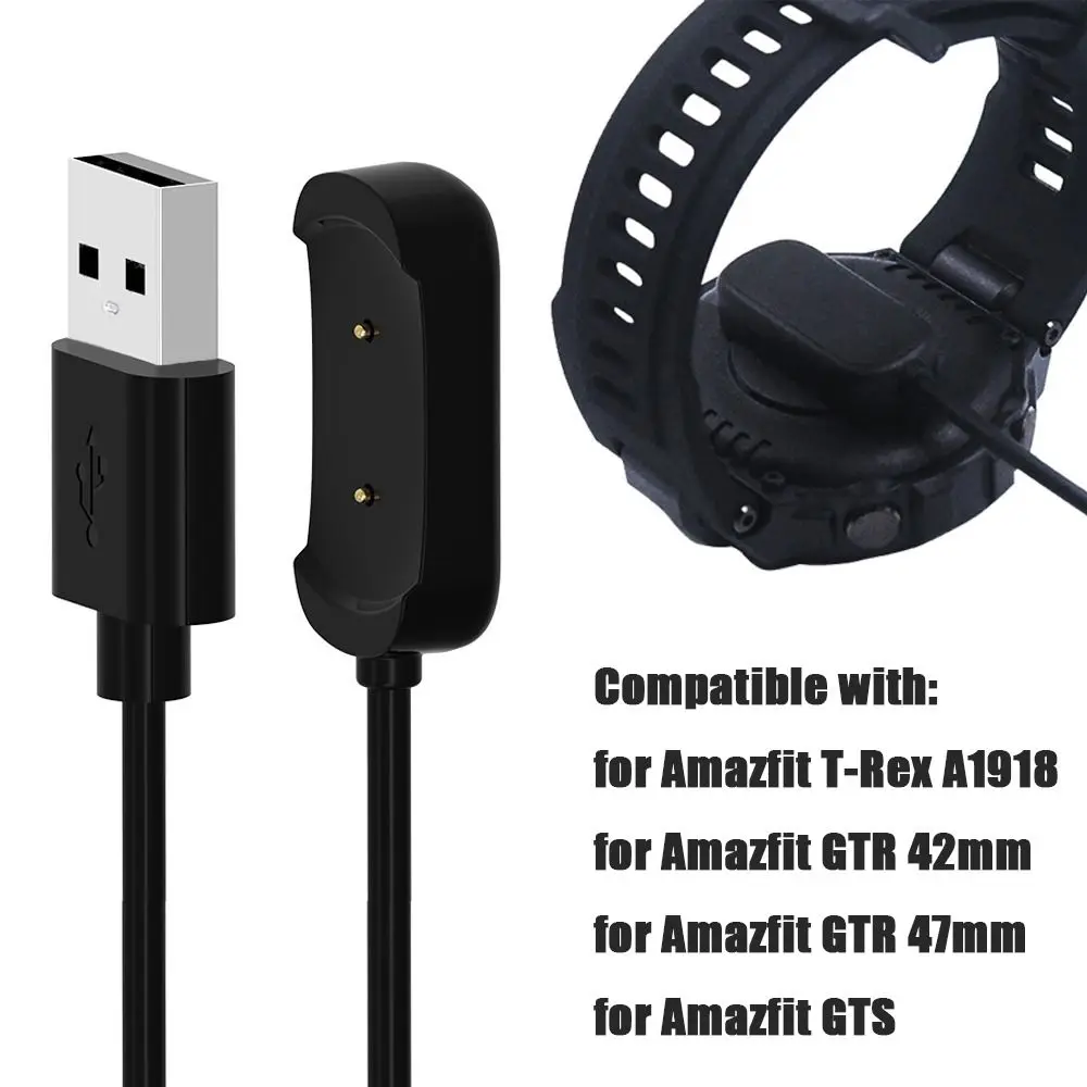 

Портативное зарядное устройство USB, замена универсального модного зарядного кабеля, зарядная подставка для зарядного устройства Huami Amazfit T-Rex GTR