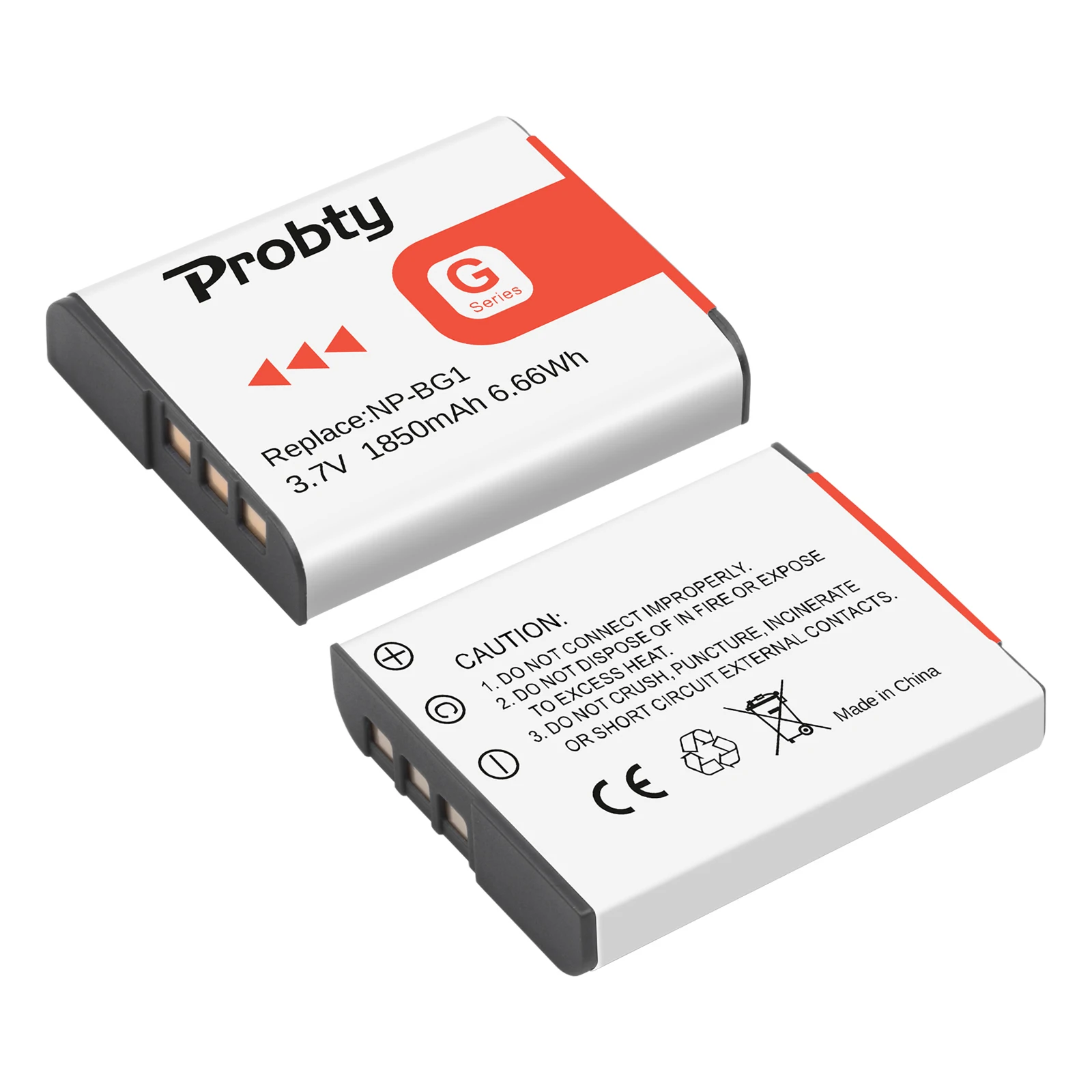 10 шт. Аккумулятор для камеры 1850 мАч