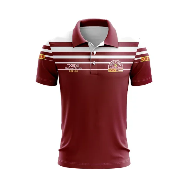 ЖЕНСКАЯ ФУТБОЛКА QUEENSLAND MAROONS 1995 года ТРИКОТАЖА РЕГБИ размер S-XL-3XL (Имя и номер