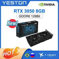 Видеокарта YESTON GeForce RTX 3050, 8 Гб (действует купон продавца и скидка в корзине)