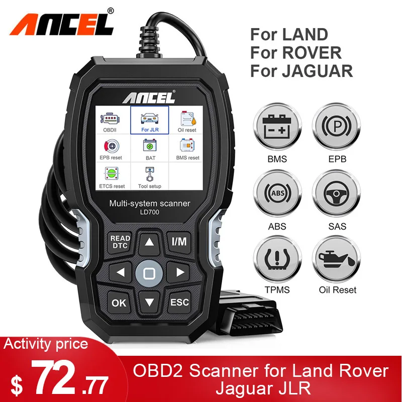 ΠΠΈΠ°Π³Π½ΠΎΡΡΠΈΡΠ΅ΡΠΊΠΈΠΉ ΡΠΊΠ°Π½Π΅Ρ ANCEL LD700 OBD2, ΠΈΠ½ΡΡΡΡΠΌΠ΅Π½Ρ Π΄Π»Ρ Π΄ΠΈΠ°Π³Π½ΠΎΡΡΠΈΠΊΠΈ Π²ΡΠ΅Ρ
ΡΠΈΡΡΠ΅ΠΌ, ΡΠ±ΡΠΎΡ ΠΌΠ°ΡΠ»Π° ΠΈΠ· ΠΠΠ‘-ΠΏΠ»Π°ΡΡΠΈΠΊΠ° ΠΈ TPMS, ΡΡΠΈΡΡΠ²Π°ΡΠ΅Π»Ρ ΠΊΠΎΠ΄ΠΎΠ² OBDII ΠΠ»Ρ Land Rover, Jaguar, JLR ΠΠΈΠ°Π³Π½ΠΎΡΡΠΈΡΠ΅ΡΠΊΠΈΠΉ ΡΠΊΠ°Π½Π΅Ρ ANCEL LD700 OBD2, ΠΈΠ½ΡΡΡΡΠΌΠ΅Π½Ρ Π΄Π»Ρ Π΄ΠΈΠ°Π³Π½ΠΎΡΡΠΈΠΊΠΈ Π²ΡΠ΅Ρ
ΡΠΈΡΡΠ΅ΠΌ, ΡΠ±ΡΠΎΡ ΠΌΠ°ΡΠ»Π° ΠΈΠ· ΠΠΠ‘-ΠΏΠ»Π°ΡΡΠΈΠΊΠ° ΠΈ TPMS, ΡΡΠΈΡΡΠ²Π°ΡΠ΅Π»Ρ ΠΊΠΎΠ΄ΠΎΠ² OBDII ΠΠ»Ρ Land Rover, Jaguar, JLR