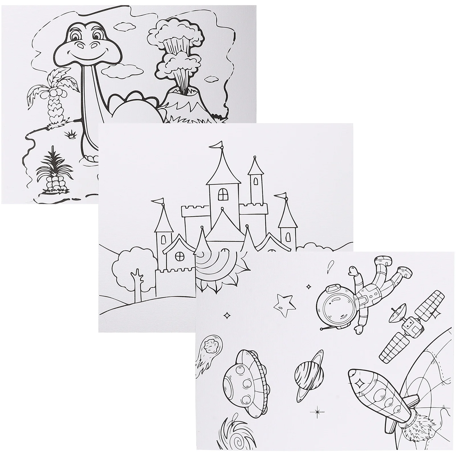 

3 шт., подарочные декоративные холсты для рисования