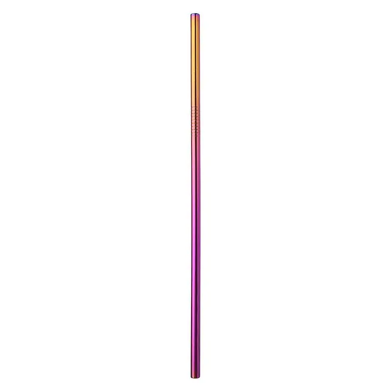 

Glass Straw Straws Reusable Stainless Steel Iridescence Colors Straws For Bar Straws Reusable And Long Straws For Tumblers