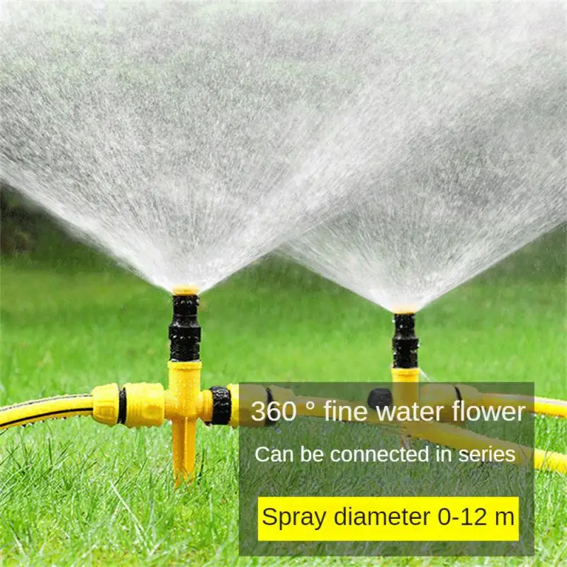 

Автоматические разбрызгиватели 360 градусов, регулируемые распылительные сопла для садовой системы полива газона, сельскохозяйственный инструмент для орошения