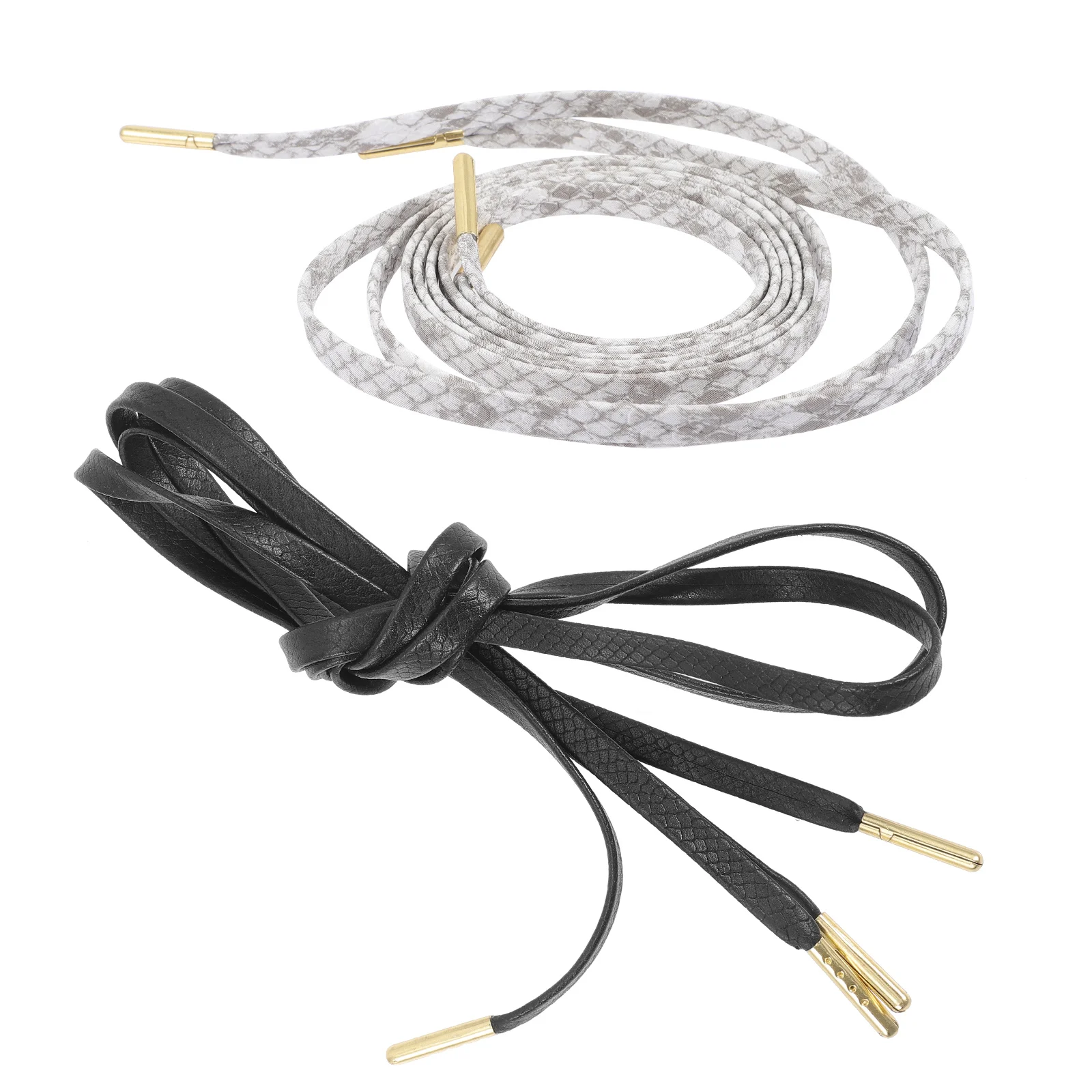 Shoe Laces Lace Shoes Sports Flat Shoelace Boot String Sneakers Shoelaces Boots Strings Black Rainbow Strap Gradient Color