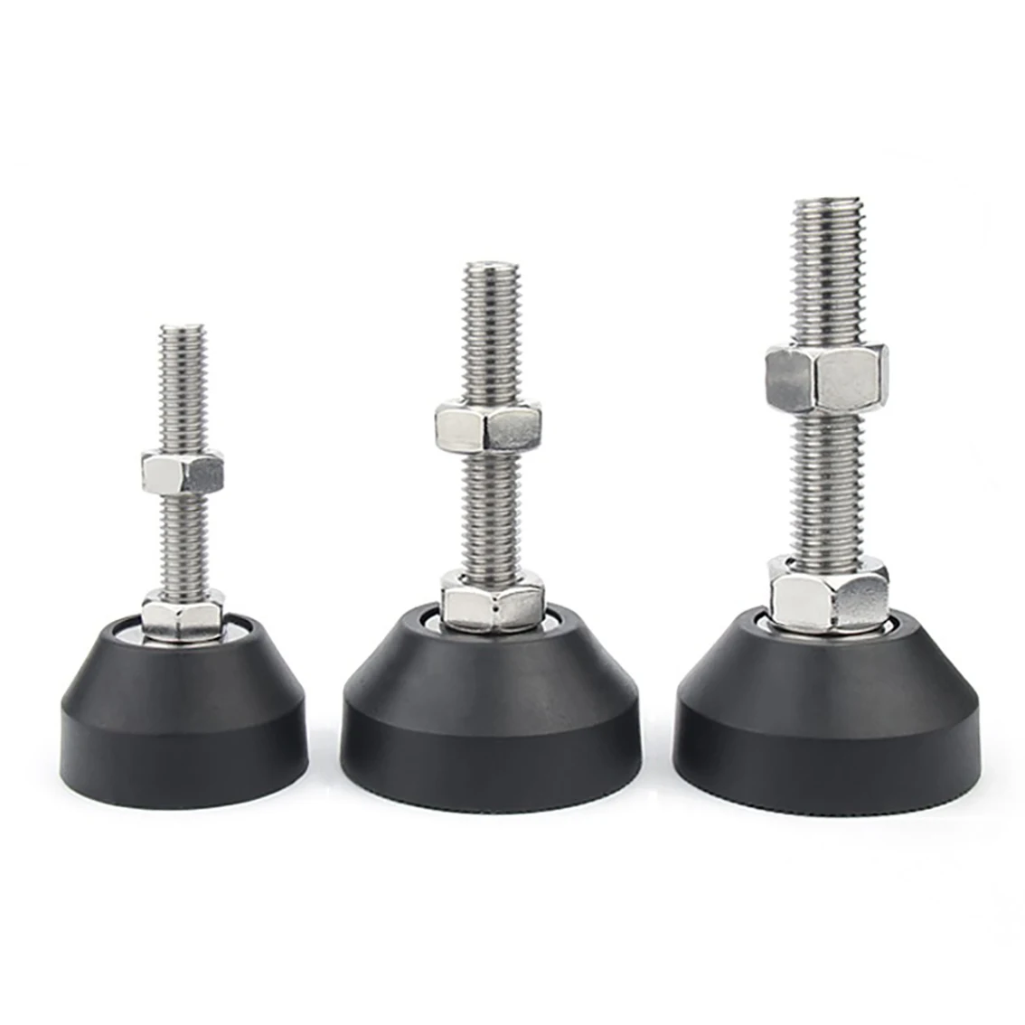 Фиксированная ножка из нержавеющей стали M8 M10 M12 304/Регулируемая винтовая