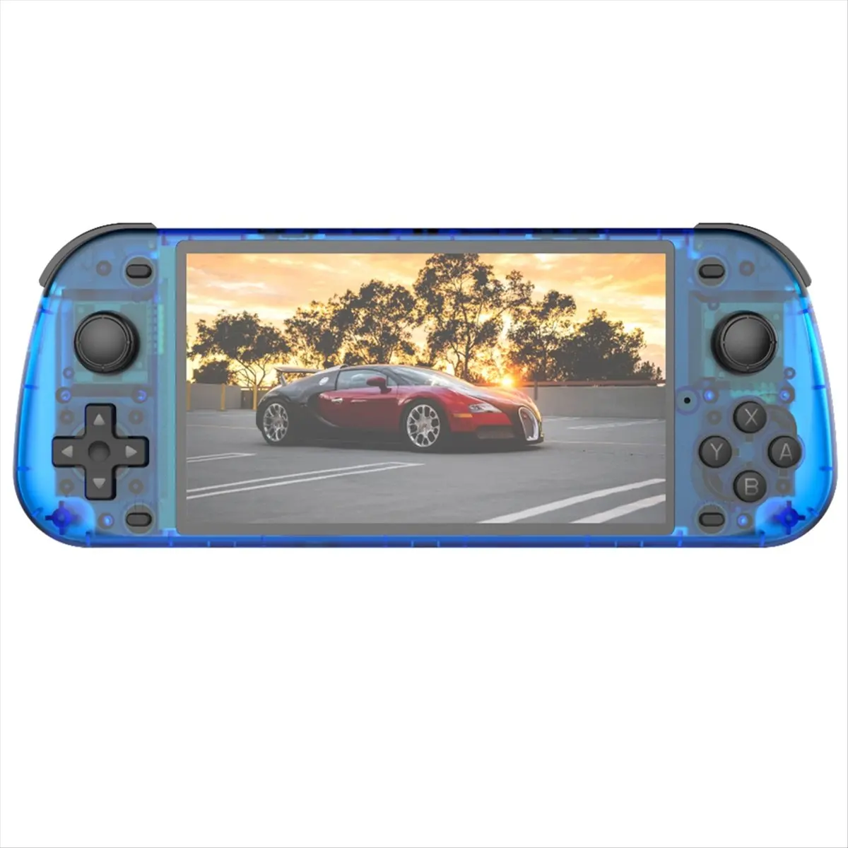 Фото ■ ★ Новинка: Модная ретро-портативная игровая консоль R50S, 128 ГБ, система Linux, 5,1-дюймовый IPS-экран, онлайн-игры для двух игроков, модель B №2