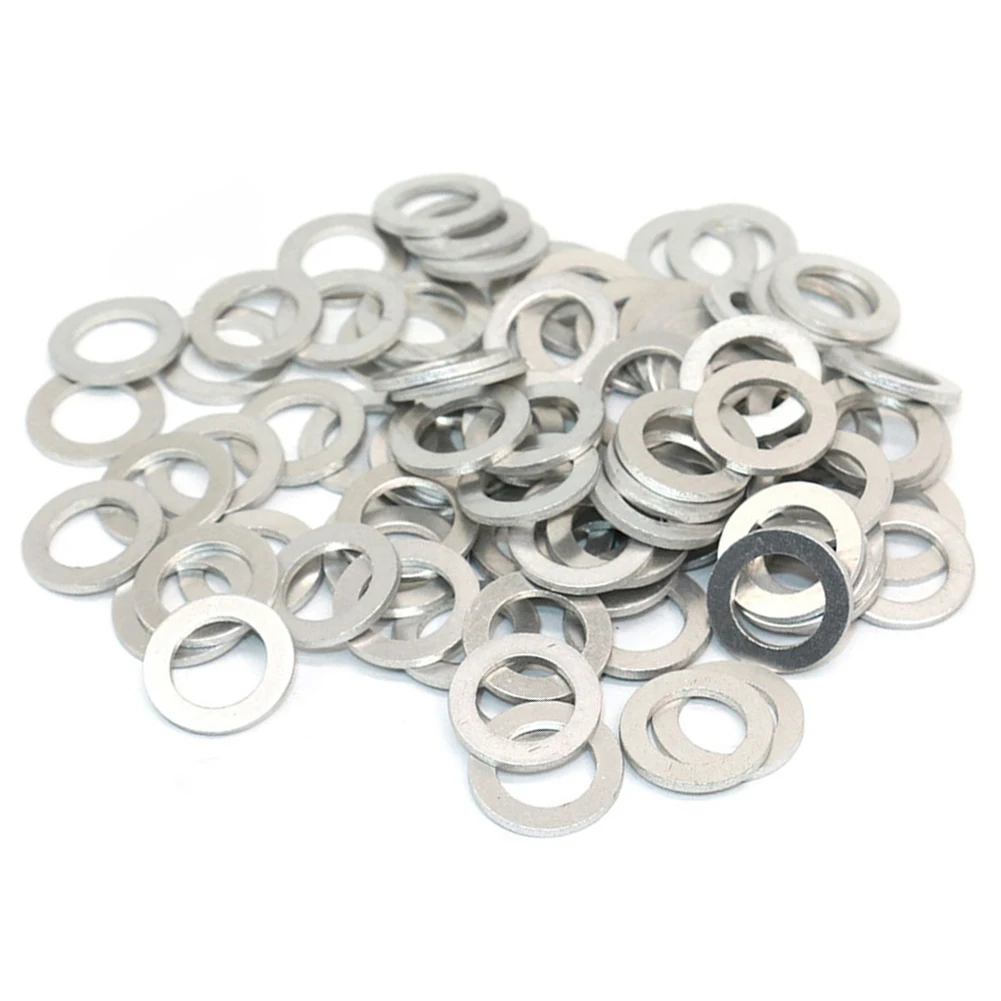 

100PCS 90471-PX4-000 Transmission Oil Drain Plug Washers for Honda for Acura