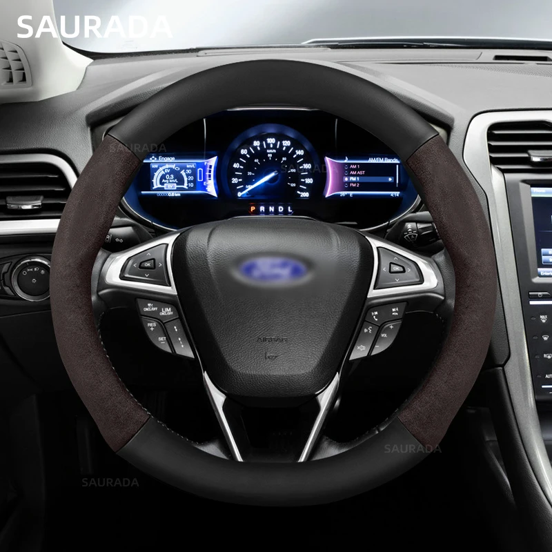 Высококачественная замша из углеродного волокна для Ford Mustang 2015-2022 GT 2015 2017 2018 2019