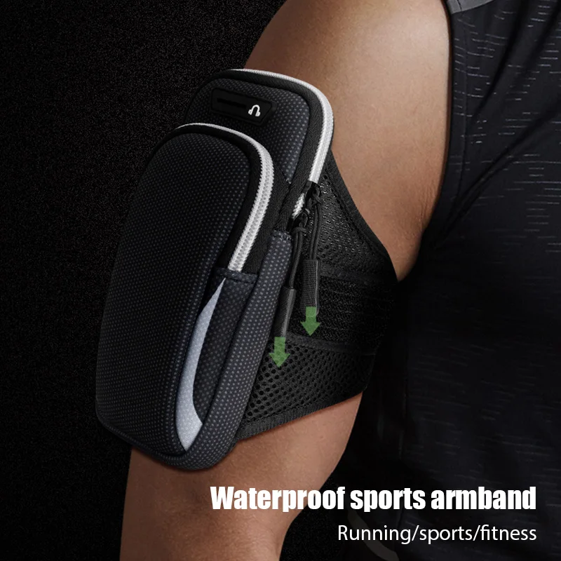 

Arm Band Bag Universal for Mobile Phone with 6.53 inches Breathable Mesh Waterproof Sports Armband Phone Case