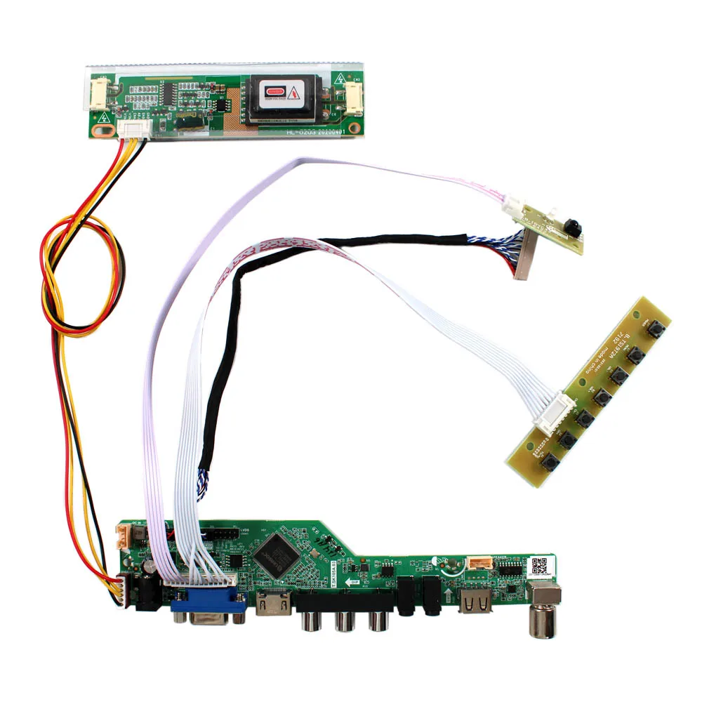 

HD-MI VGA AV USB LCD Controller Board For 15" 1024x768 NL10276BC30-33D LCD Screen