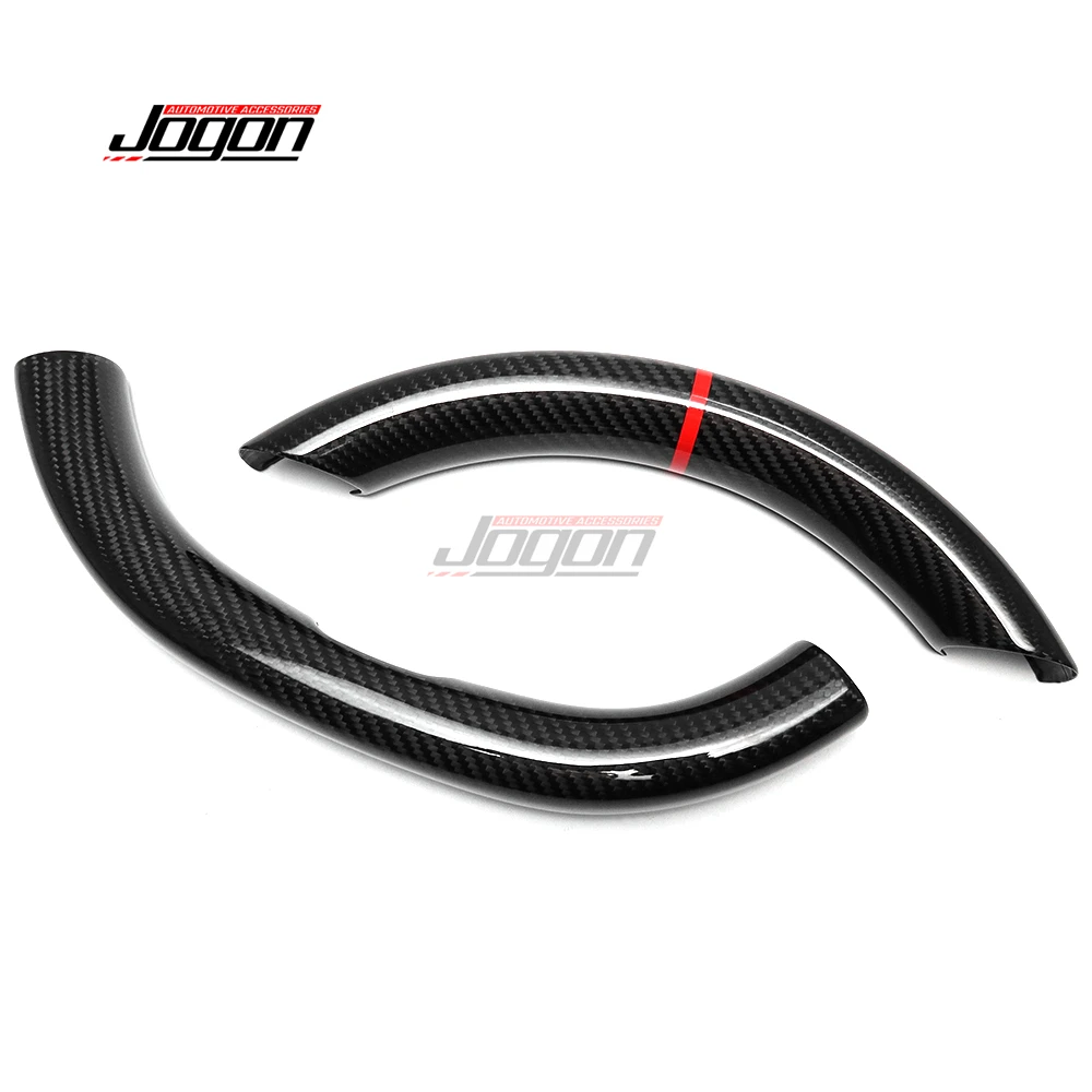 Красная линия для Tesla Model 3 2024 наклейка-бустер рулевого колеса из углеродного