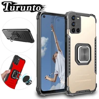 shockproof magnetic ring phone case for oppo a94 a93 a92 a74 a73 a72 a54 car bracket protective cover for oppo a53 a52 a32 a31