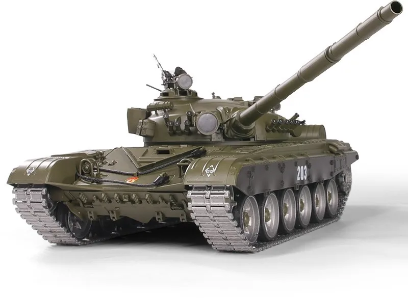 Радиоуправляемый танк Heng Long Russian T 72 PRO 1:16 (ИК+Пневмо) 2.4G 3939 1PRO MS V6.0|Радиоуправляемые