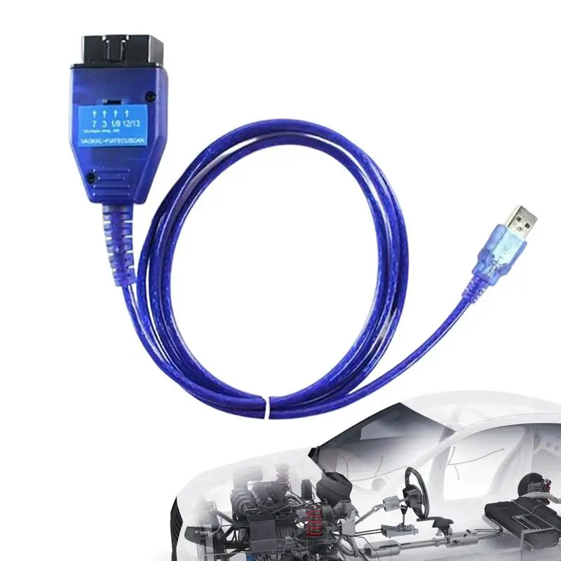 

Professional Car 2 Diagnostic Scanner Cable Tool ForVAG 409 KKL Cable USB Interface Engine Diagnostic Can Connect Laptop