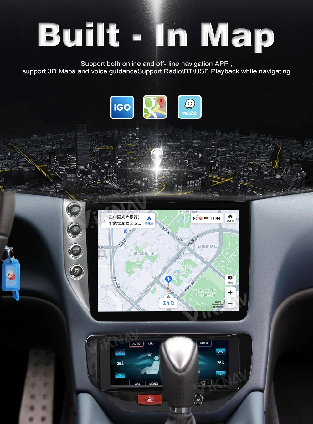 Фото 10-дюймовый автомобильный радиоприемник переменного тока Android 12, панель для Maserati GranTurismo GT 2007-2017, сменный автомобильный стерео мультимедийный плеер, головное устройство №5