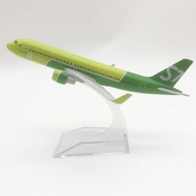 

NEW 16cm Alloy Metal Diecast Aircraft Air Russian Siberia S7 Airlines Airbus 320 A320 Airways Airplane Model Plane Model