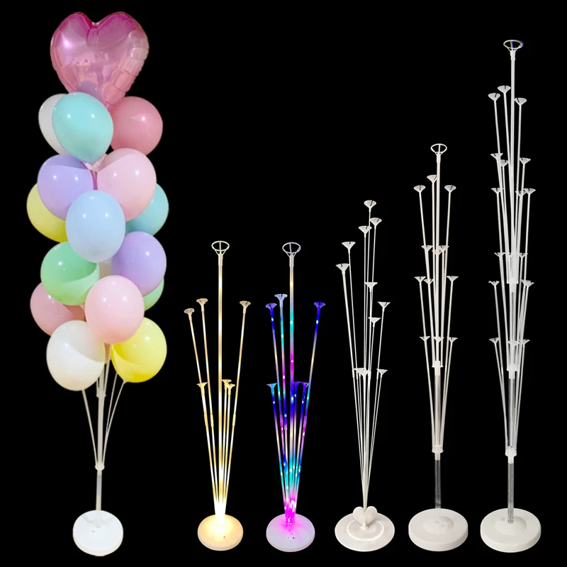 

7/13/19 Tube Balloon Stand Birthday Balloons Arch Stick Holder Wedding Decor Baloon Globos Birthday Party Decoration Kids Ballon