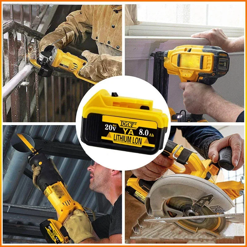 Литий-ионный аккумулятор для Dewalt DCB180 DCB181 DCB182 DCB201 DCB206