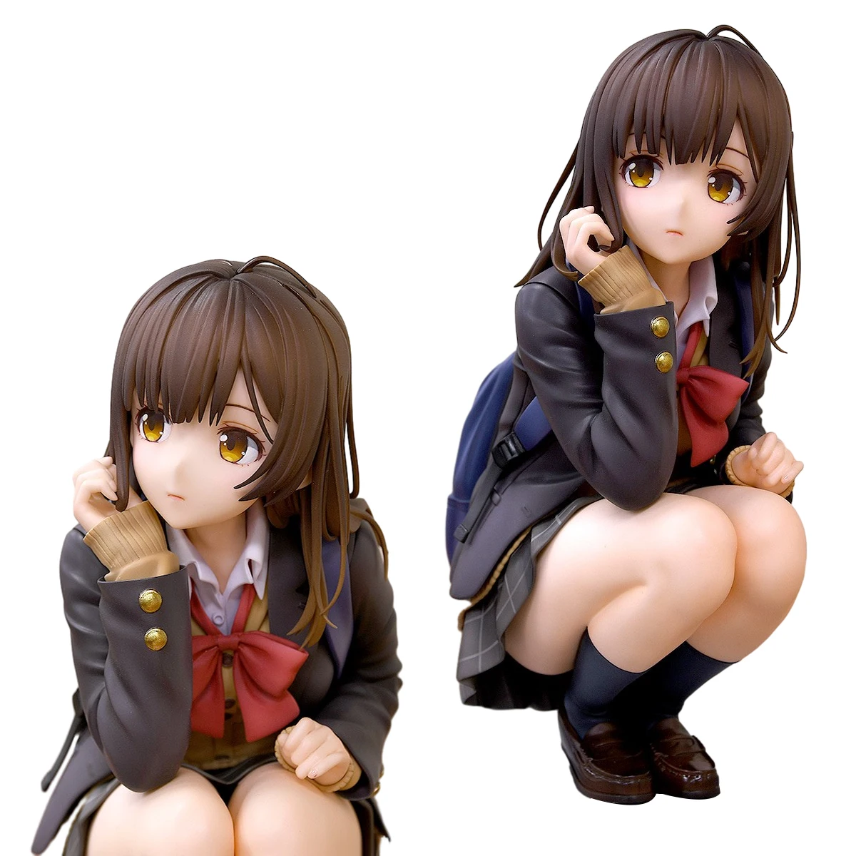 15 см аниме огивара Sayu фигурка Hige Wo Soru. Soshite Joshikousei Wo Hirou Игрушечная модель для приседания, подарок, коллекционная экшн-фигурка