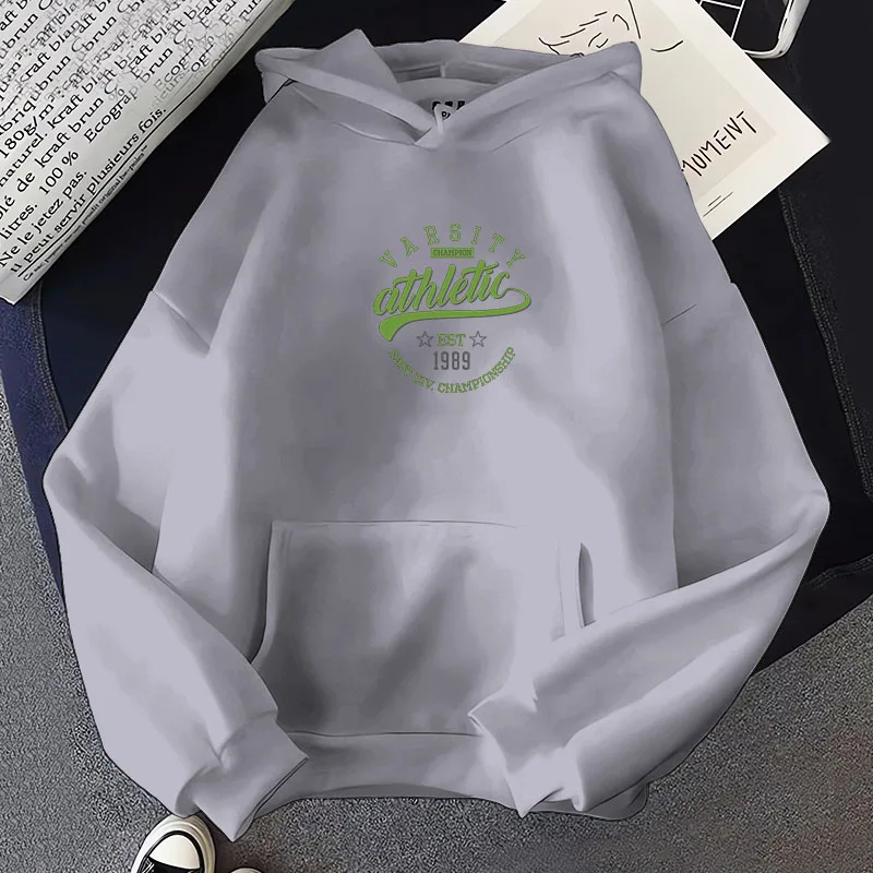 

Men's and Women's Fashion Hoodies Curved English Street Hoodies