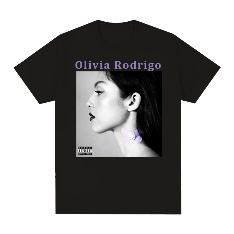 

Olivia Rodrigo New song Vampire T Shirt Summer Men Women Print Leisure Fashion Luxury Tshirt Cotton Short Sleeve Design Clothes
