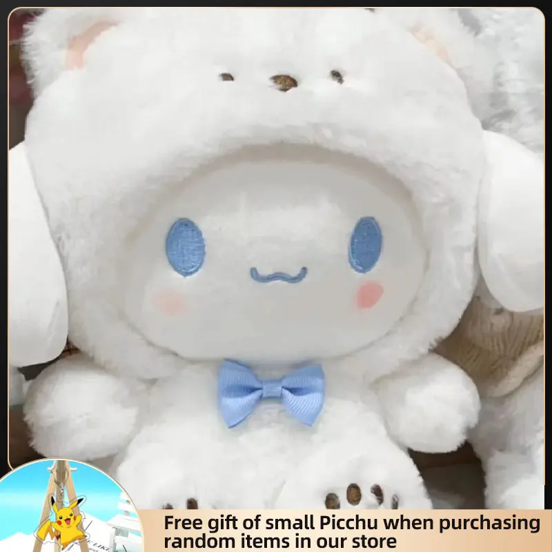 

Takara Tomy Sanrio плюшевая игрушка Kuromi Cinnamoroll мягкая фигурка кукла детский Рождественский подарок украшение спальни полипропилен хлопок 30 см