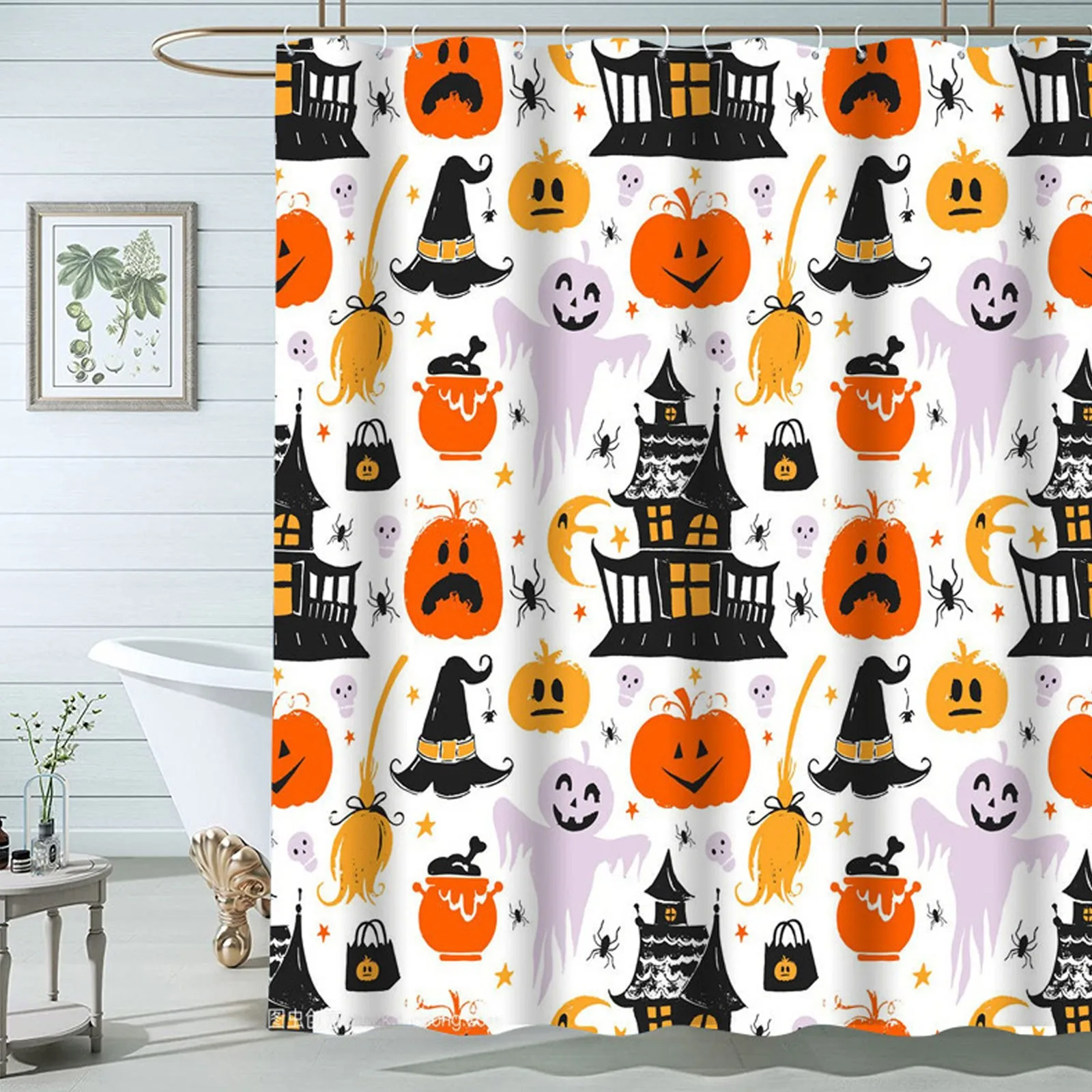 

Halloween Shower Curtains For Bathroom Halloween Shower Curtains For Bathroom Shower Curtain Shower Curtain Holder Suction