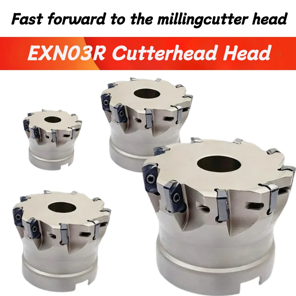 

Фреза EXN03R 40-100мм из 42CrMo с пластинами LNMU0303ZER-MJ