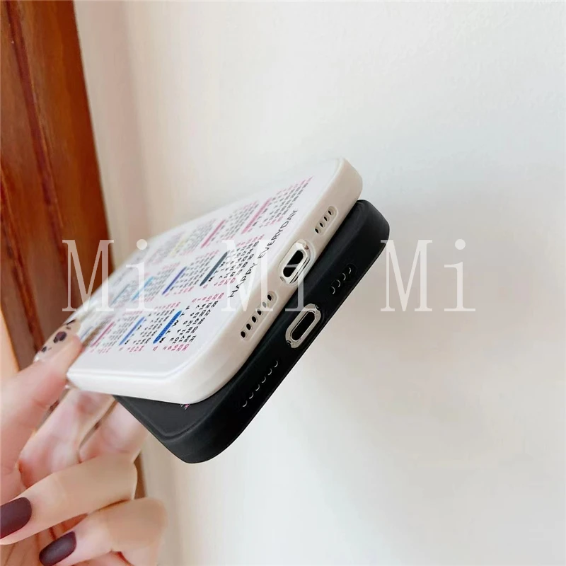 Модный противоударный чехол с надписью Don't touch my phone Для iphone 13 Mini мягкая задняя