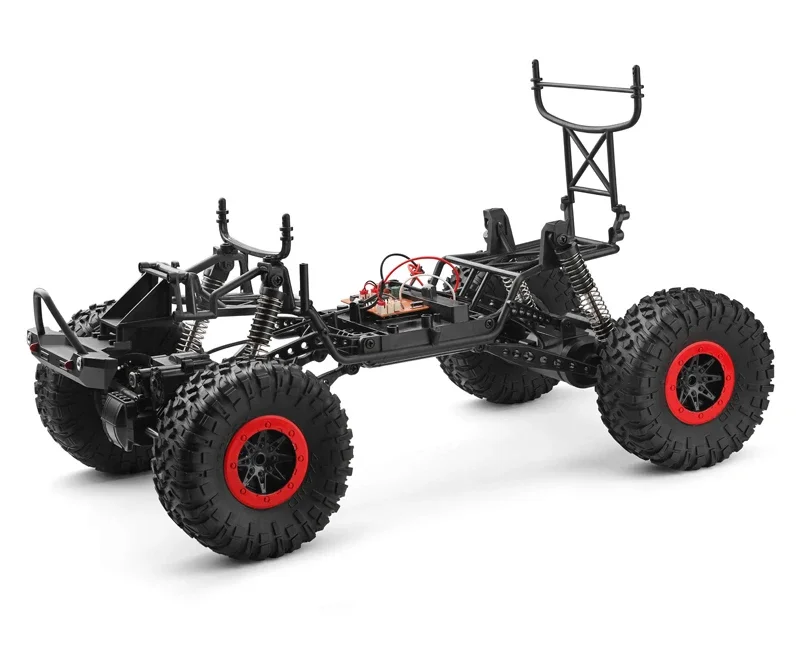Wltoyss 104311 Двойной мост 1/10 2 4G Матовый рок-гусеничный автомобиль 4WD Грузовик