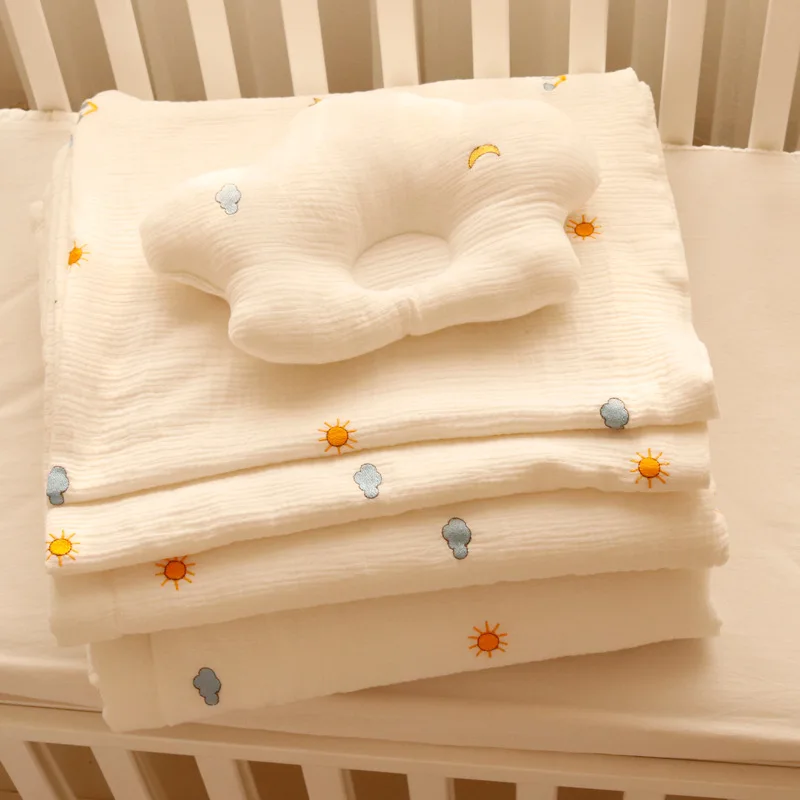 

Winter Thick Super Soft Cotton Muslin Blanket, Baby Swaddle, Breathable Baby Quilt Comforter, Kids Bath Towel receiving blanket