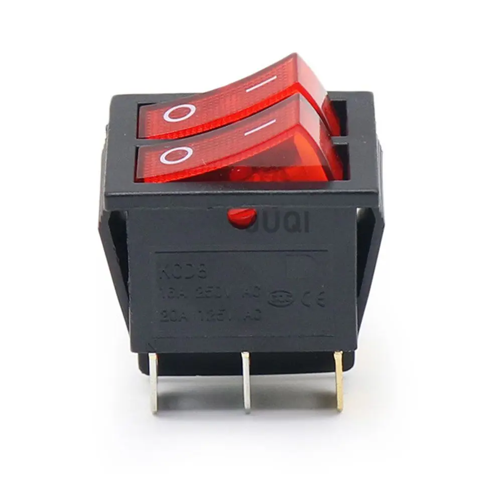 4 шт. водонепроницаемый самосброс светильник кой 2 Позиции двойной клавишный