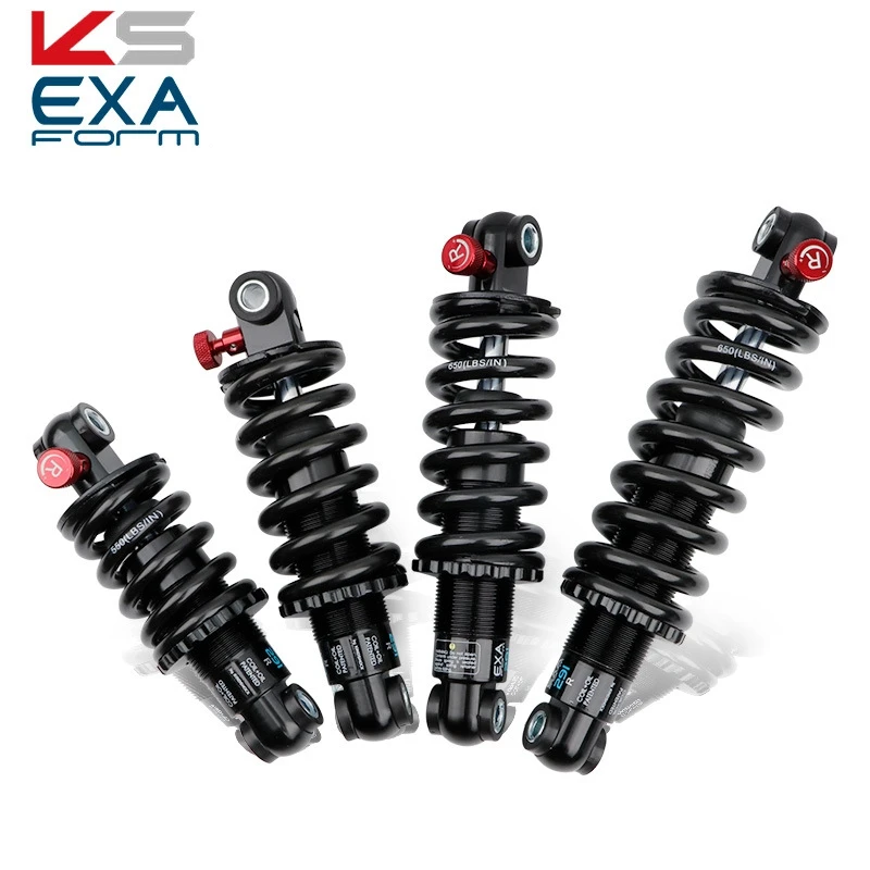 KS Spring Shock Absorber Soft Tail MTB Mountain Bike 291R Rear Shocks Hydraulic Damper Electric Scooter Bicycle Parts