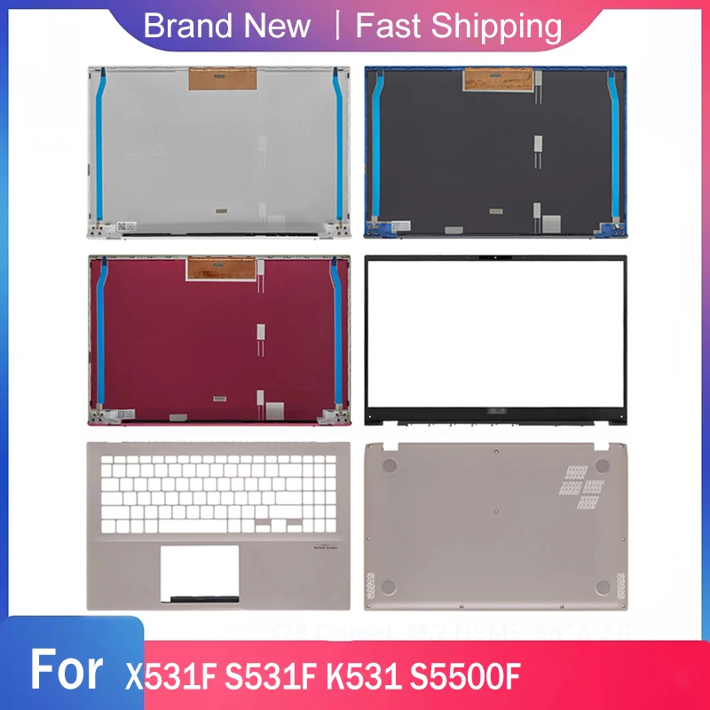 Новый нижний чехол для ноутбука ASUS X531F S531F K531 S5500F задняя крышка ЖК-дисплея