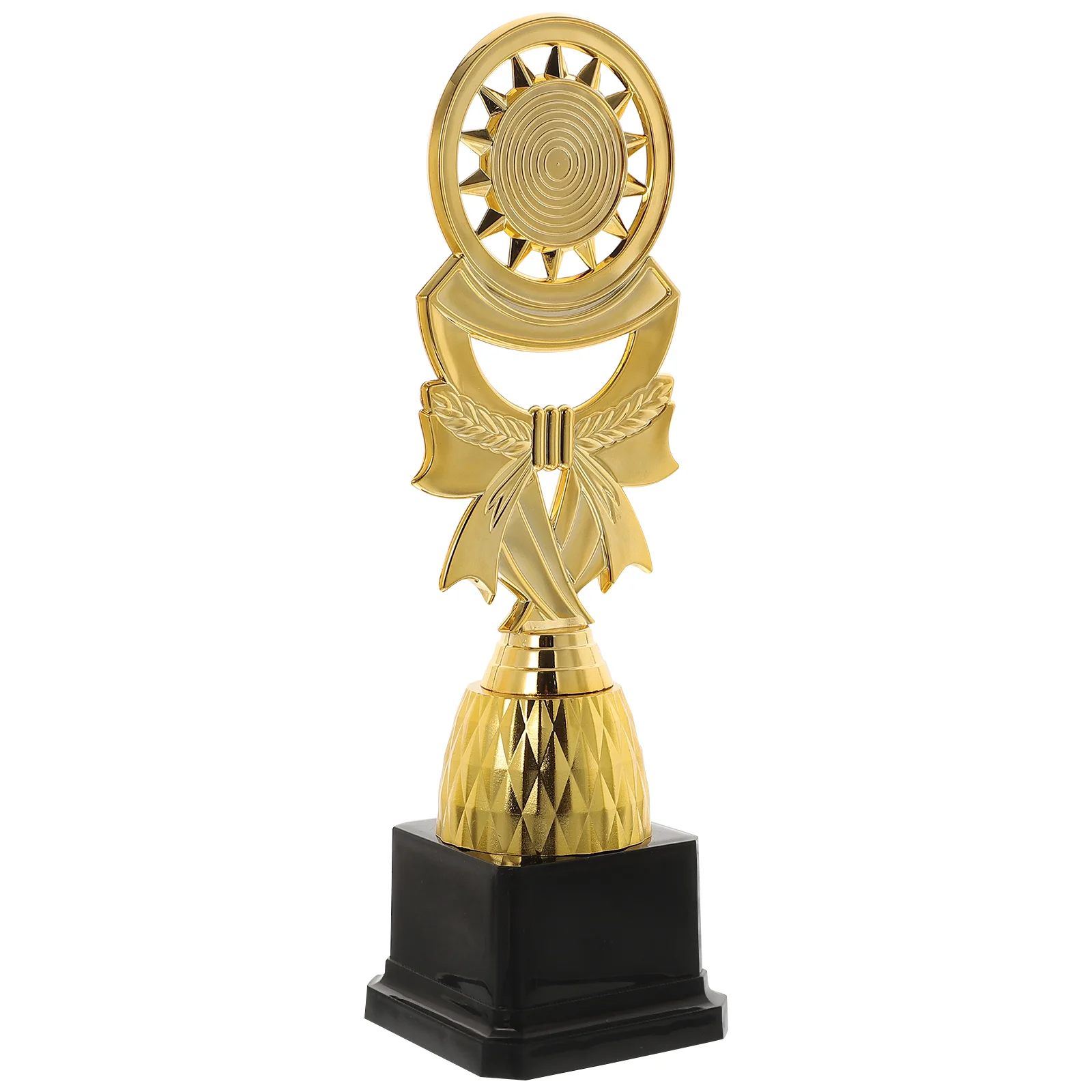 

Golden Award Trophy Model Plastic Reward Prizes Medals Sports Game Winner Souvenir Competition Cups Children Toys