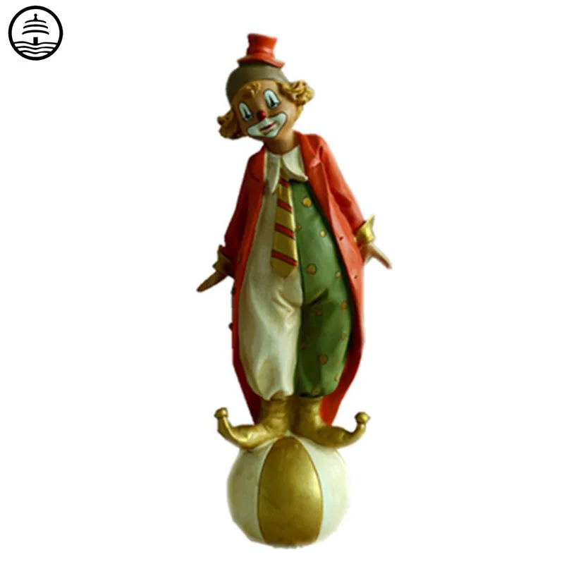 

Скандинавская Ретро цирковая фотостатуя, креативная гостиная, офис, демонстрационное окно, домашняя статуэтка, аксессуары