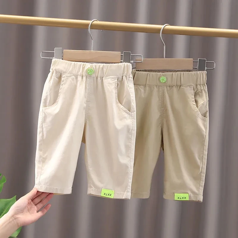 

VIDMID Boys Shorts New children's summer baby boys girls casual cotton shorts P6392
