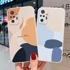 Redmi Note 10 Pro Чехол для Xiaomi Redmi Note 11 9 8 7 Pro 9S 10S 9t 9C 9A Funda Poco X3 Pro M3 M4 F3 Mi 11 Lite чехлы с рисунком