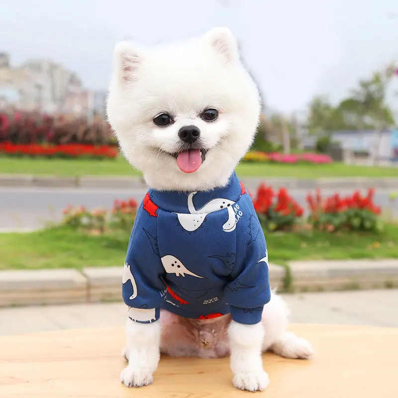 

Dog Sweater Puppy Clothes Soft Dog Outfits Winter Pet Fleece Sweater Warm Pet Shirt with Lovely Design for Dog for Spring Autumn